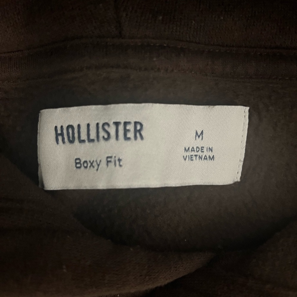 Hollister Chocolate Boxy Fit Tee
